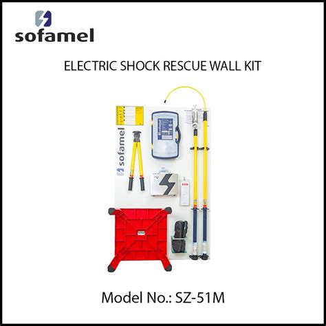 WALL MOUNTED ELECTRIC SHOCK RESCUE KIT